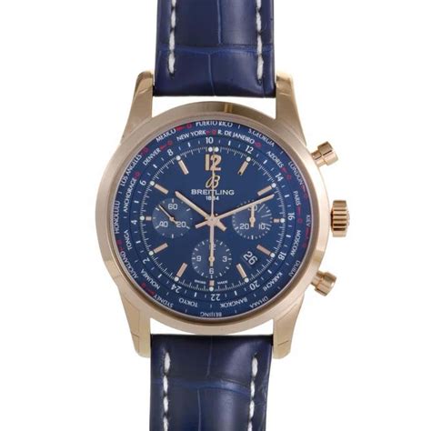 breitling transocean blue limited edition|breitling unitime transocean pilot watch.